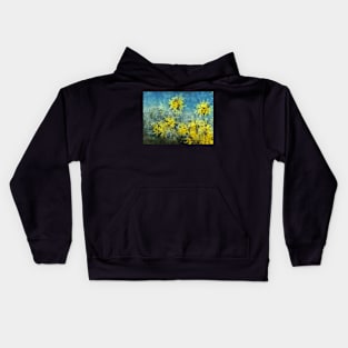 Dramatic Forsythia Kids Hoodie